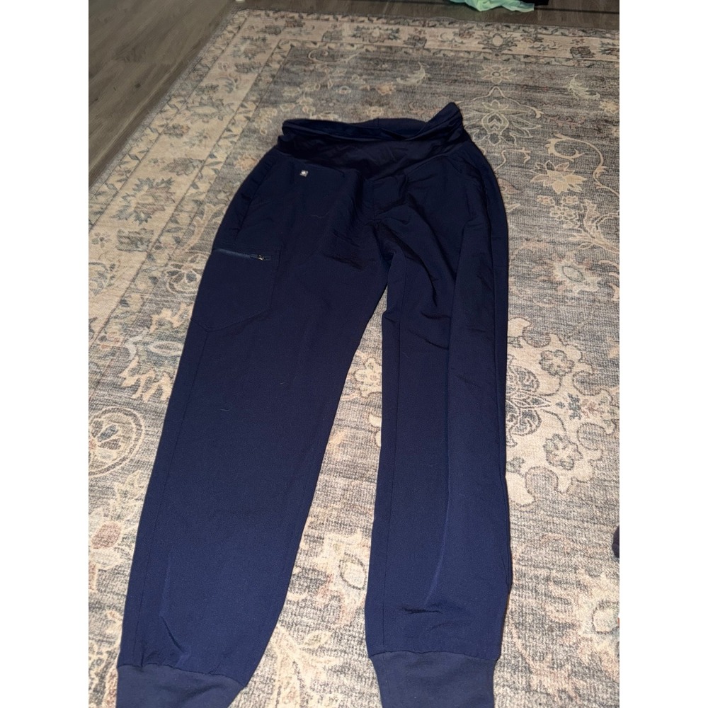 Figs Maternity Scrub Jogger Pants Navy Blue